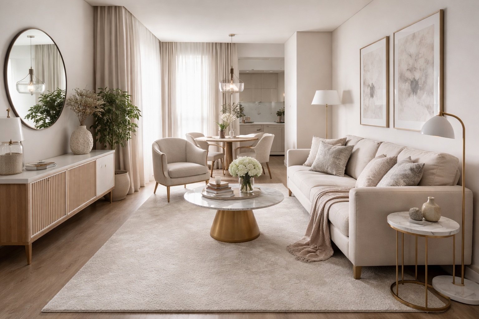 Como transformar um apartamento pequeno em um espaço sofisticado